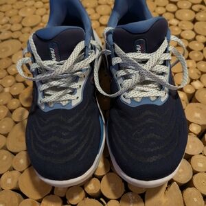 Dark Blue Athletic Shoes